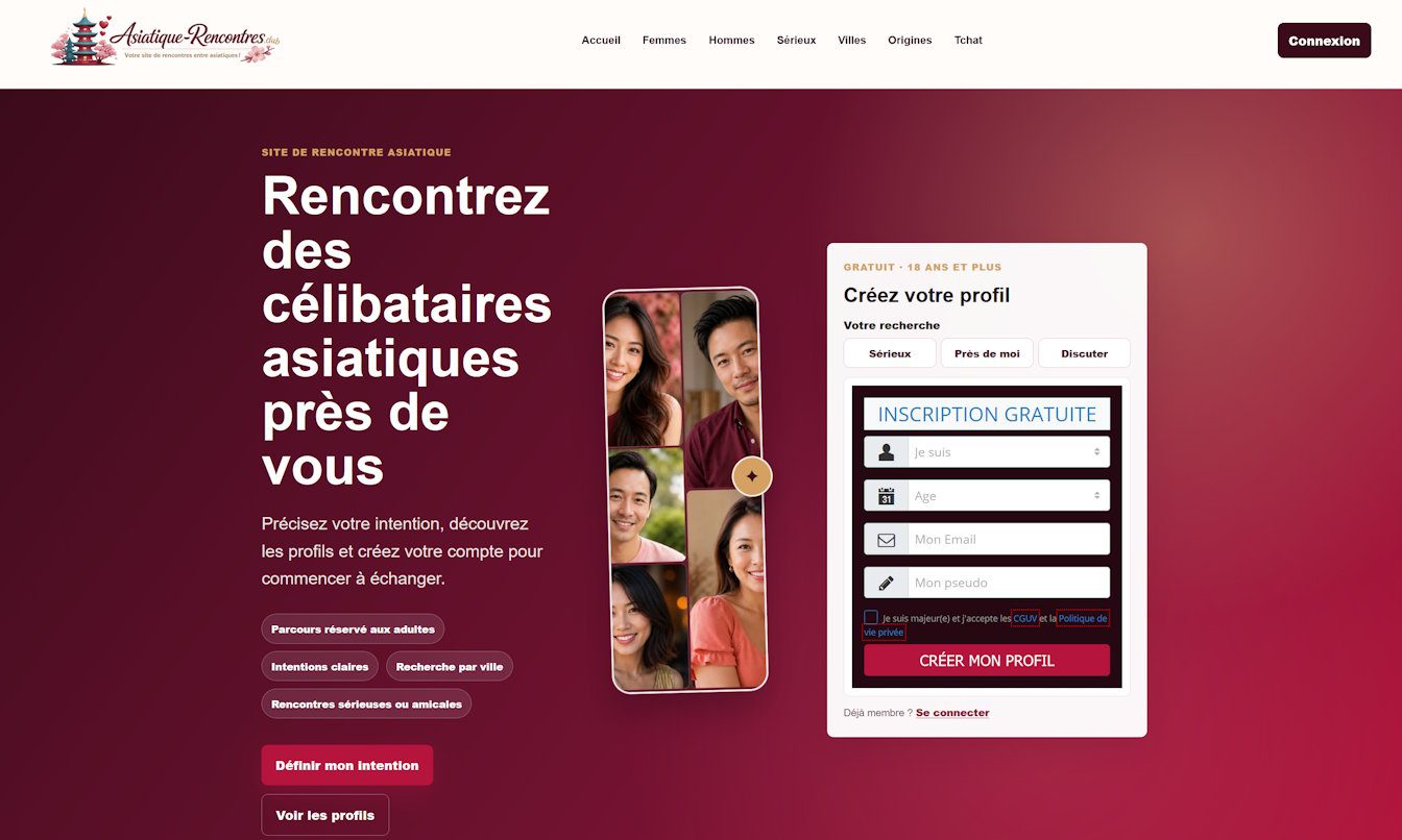 asiatique rencontre club